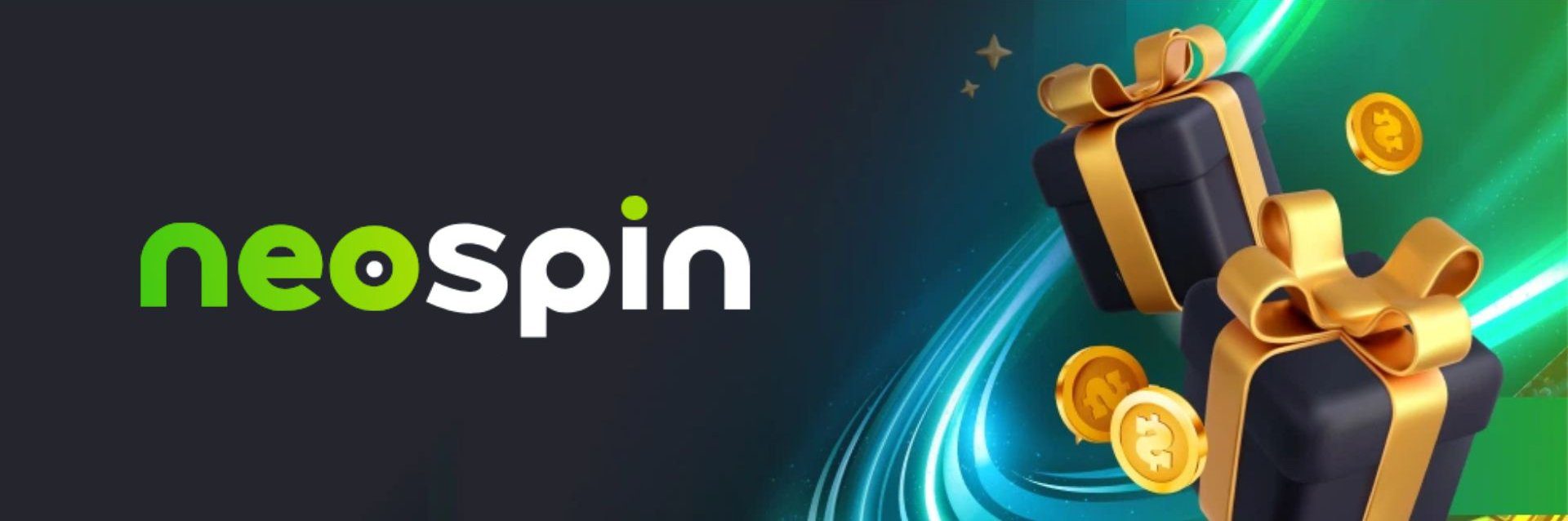 Abstract NeoSpin casino game interface